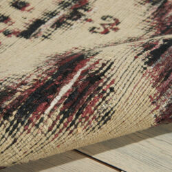 Alternative view of Nourison Spectrum SPE01 Beige Black Area Rug