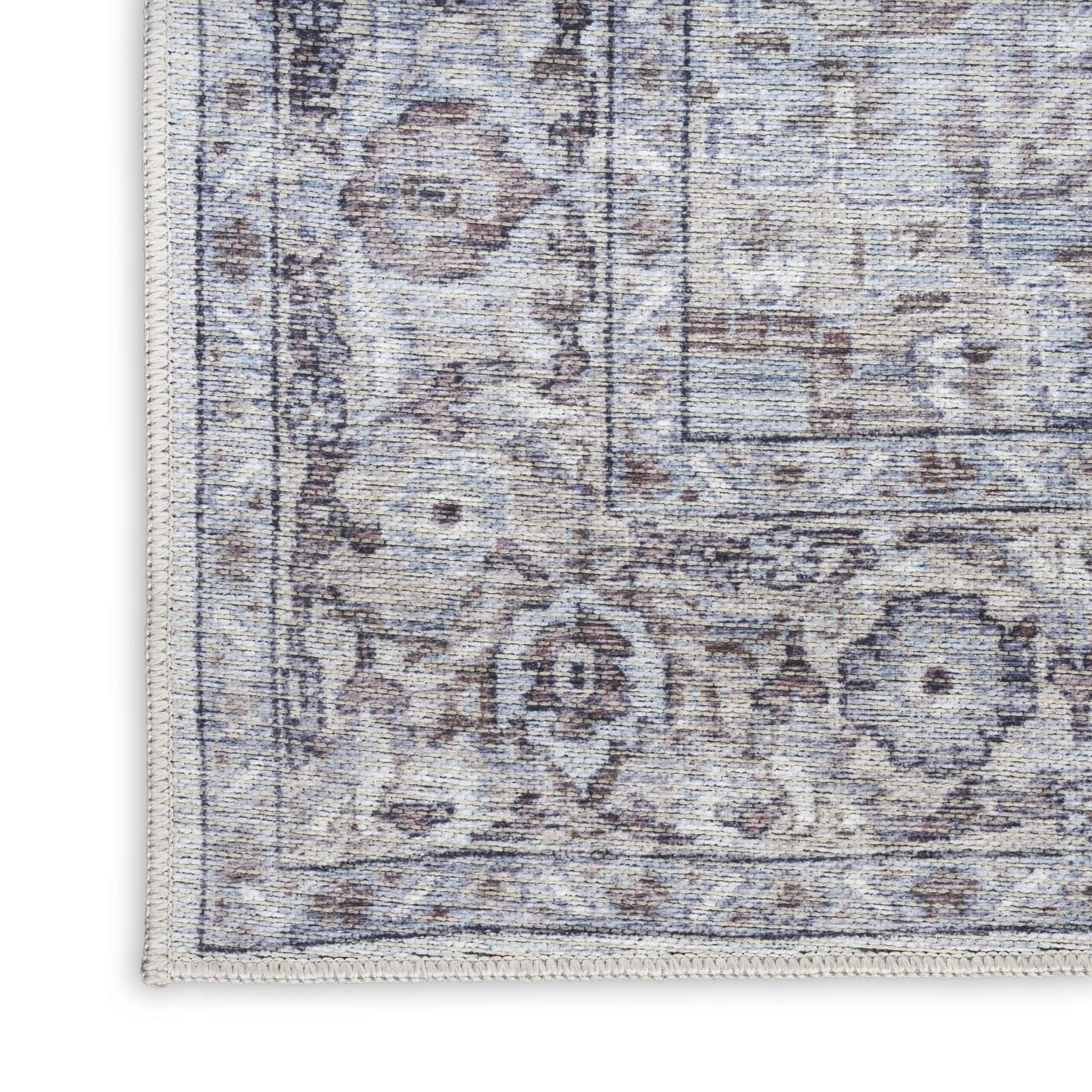 Nourison New Concept Washables SR101 Ivory Beige Area Rug - Image 2