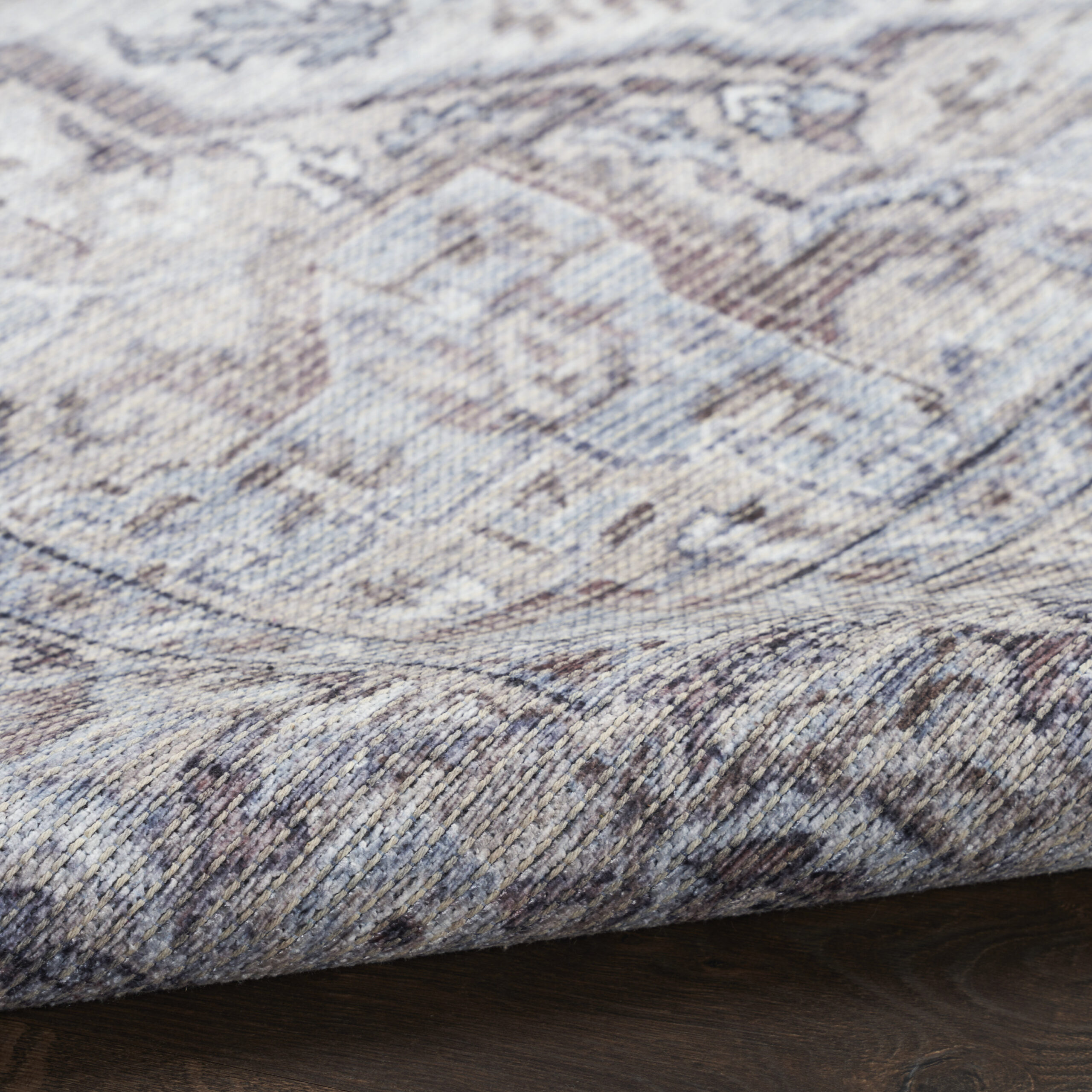 Nourison New Concept Washables SR101 Ivory Beige Area Rug - Image 3