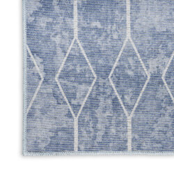 Alternative view of Nourison New Concept Washables SR107 Blue Area Rug