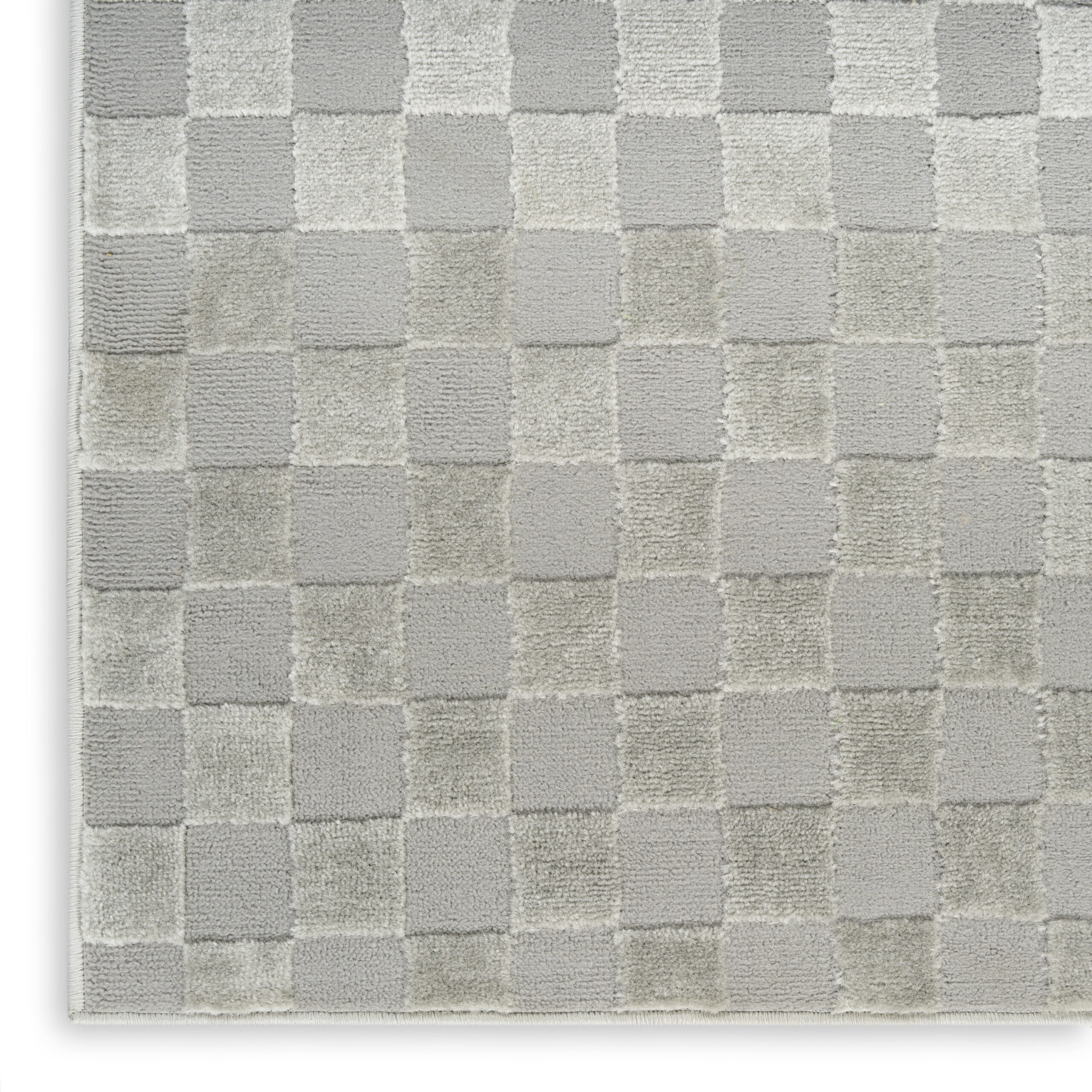 Nourison Serenity Home SRH09 Grey Area Rug - Image 2