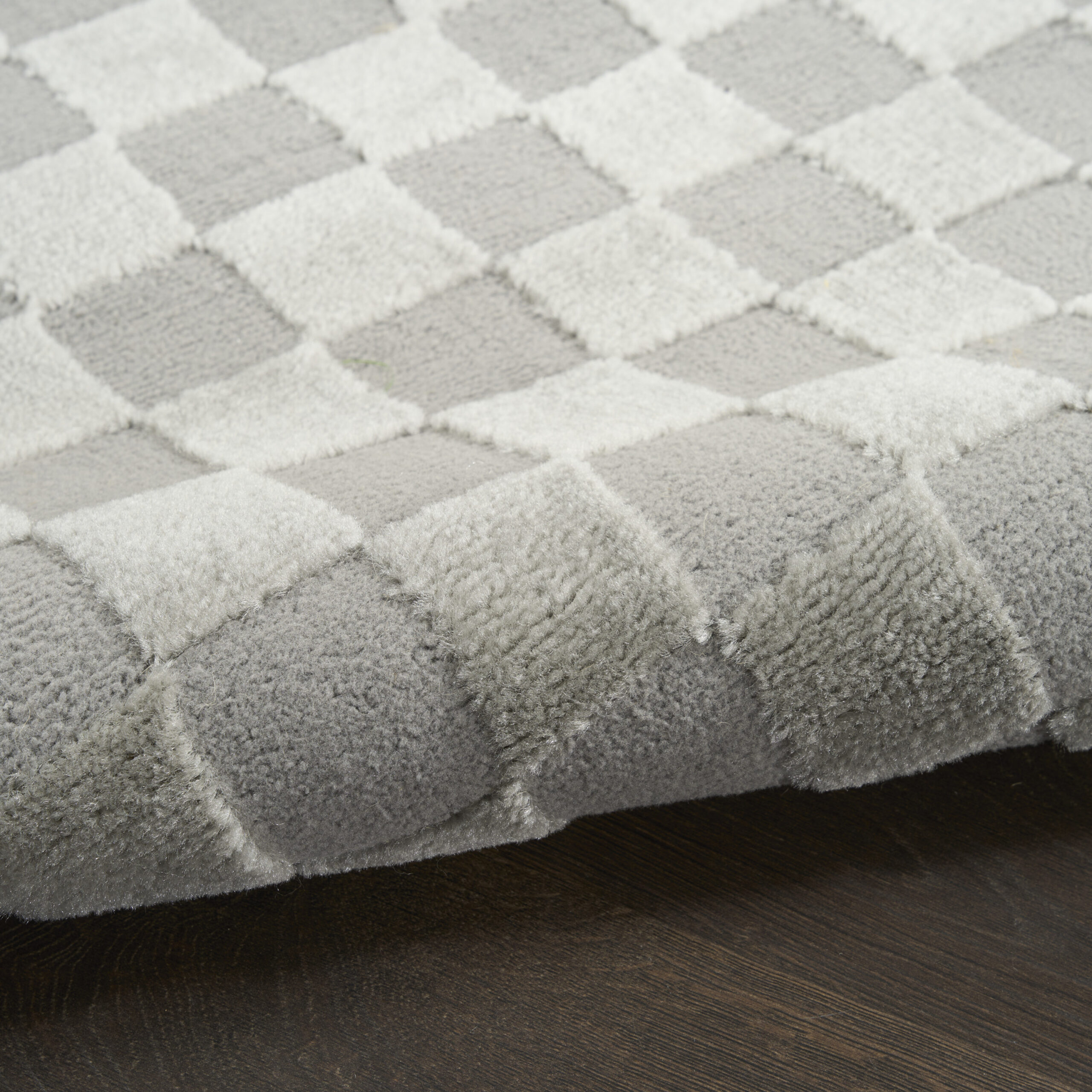 Nourison Serenity Home SRH09 Grey Area Rug - Image 3