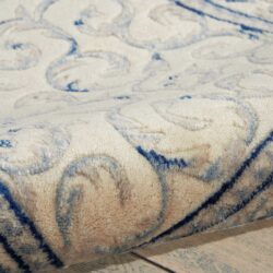 Alternative view of Nourison Somerset ST02 Ivory Blue Area Rug