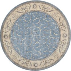 Nourison Somerset ST02 Light Blue Area Rug
