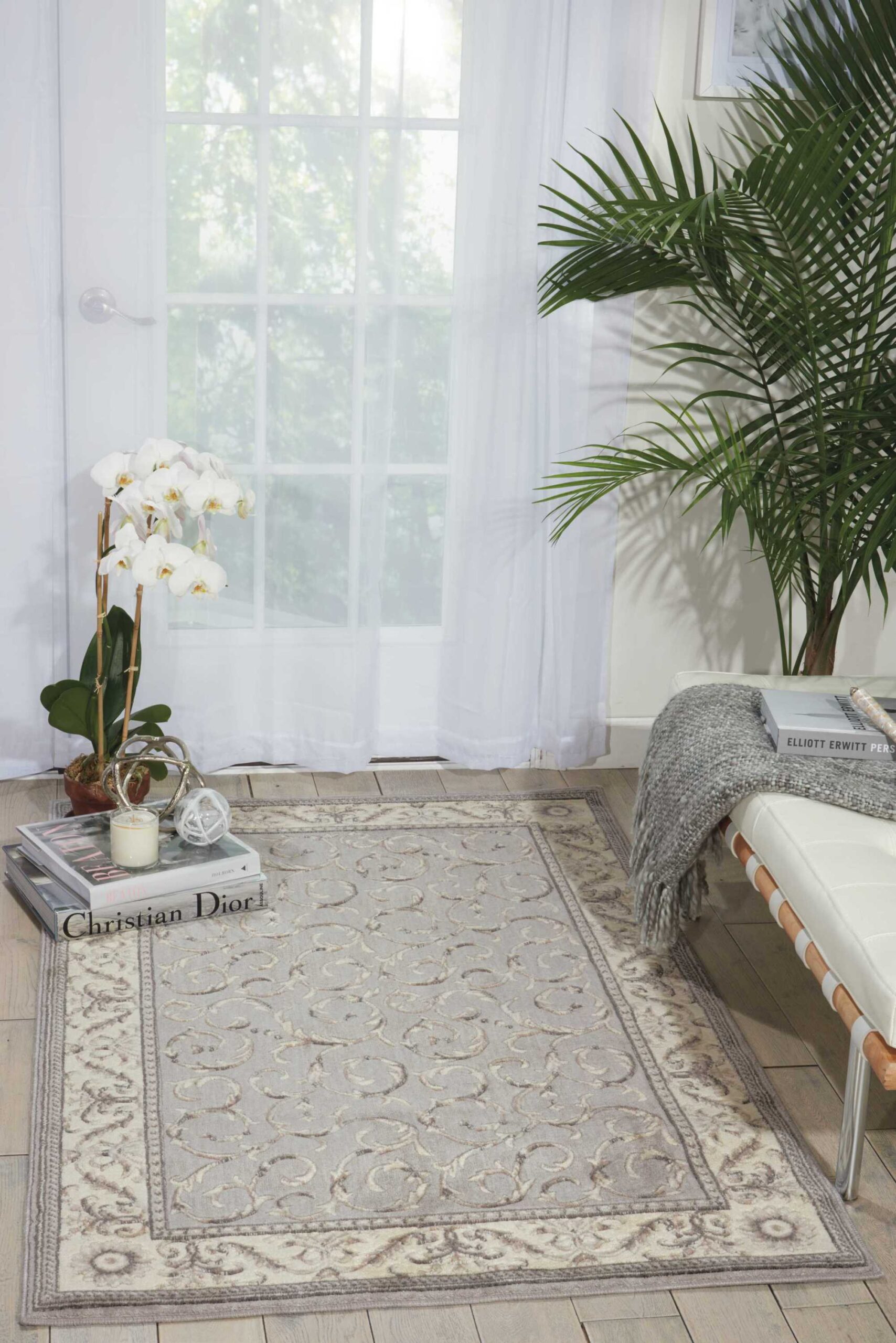 Nourison Somerset ST02 Silver Area Rug - Image 3