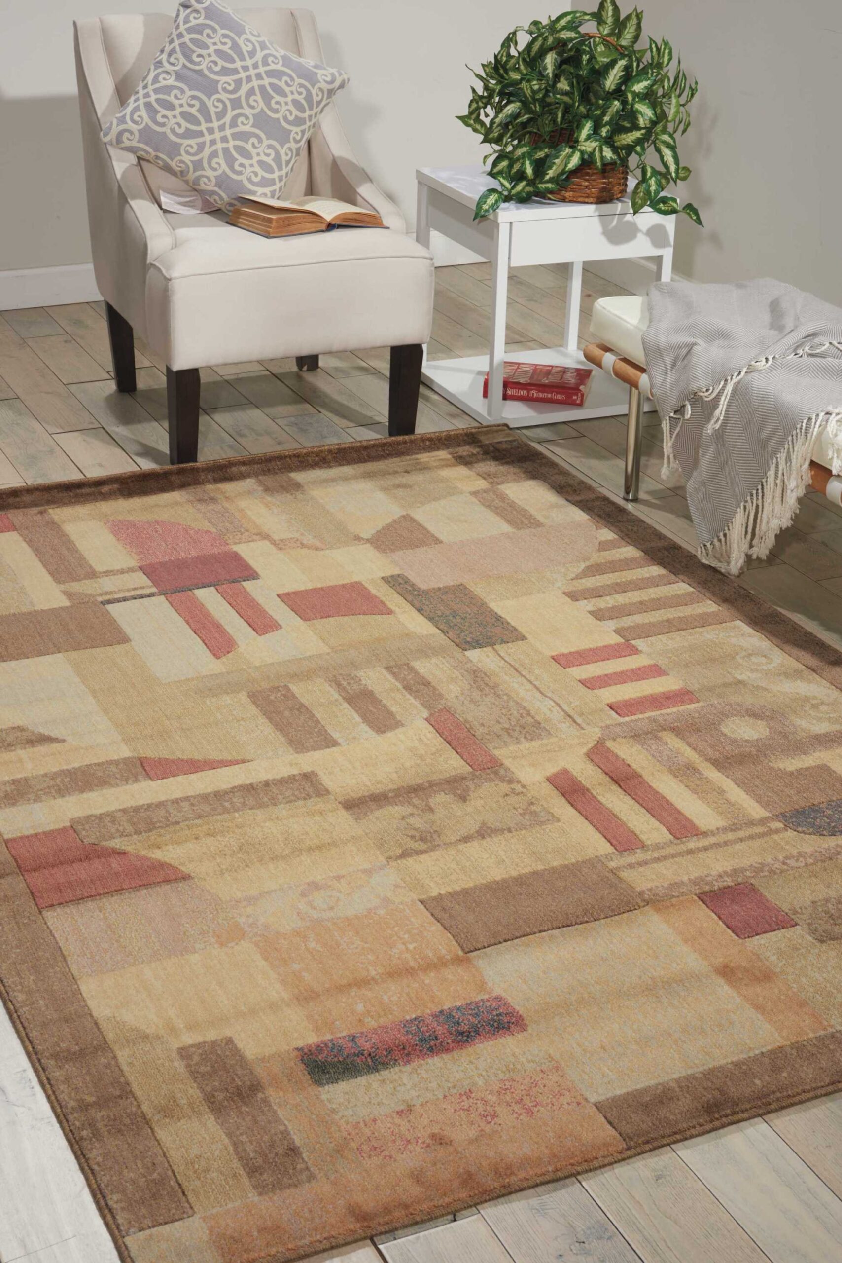 Nourison Somerset ST22 Multicolor Area Rug - Image 3