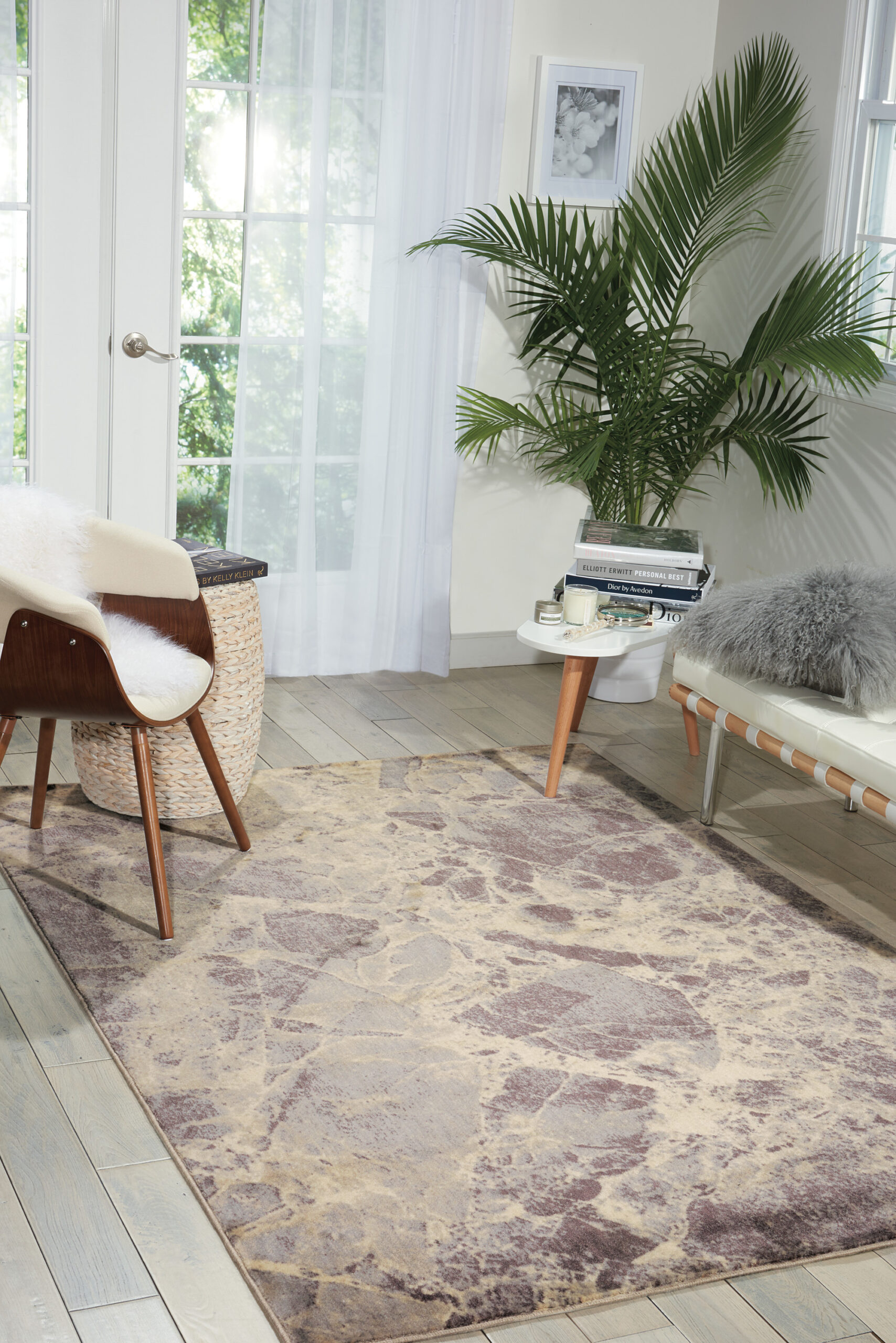 Nourison Somerset ST745 Grey Area Rug - Image 3