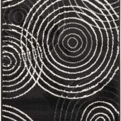 Nourison Studio STU03 Black Area Rug