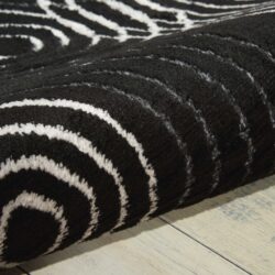 Alternative view of Nourison Studio STU03 Black Area Rug