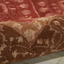 Alternative view of Nourison Symphony SYM06 Ruby Area Rug