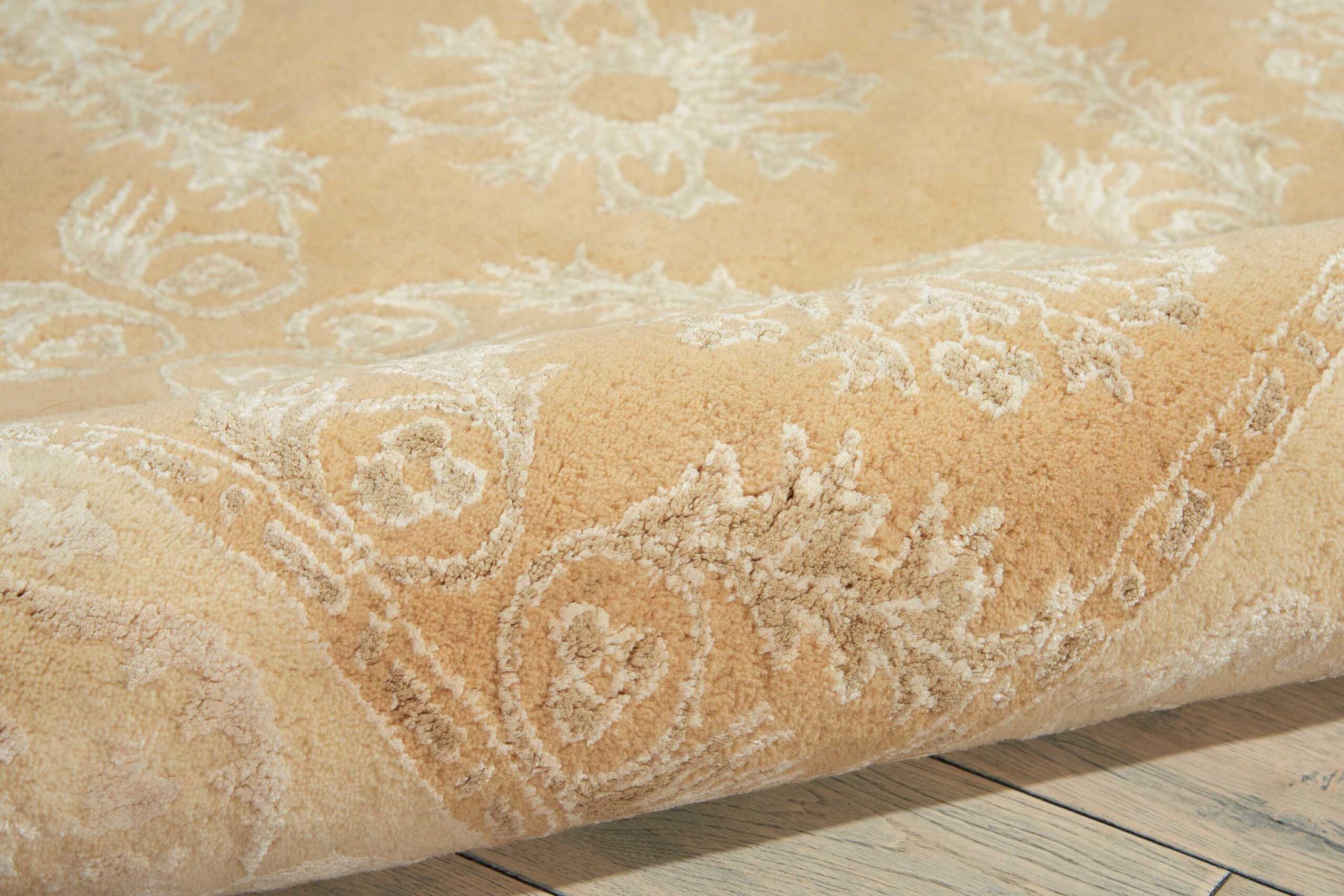 Nourison Symphony SYM08 Gold Area Rug - Image 2