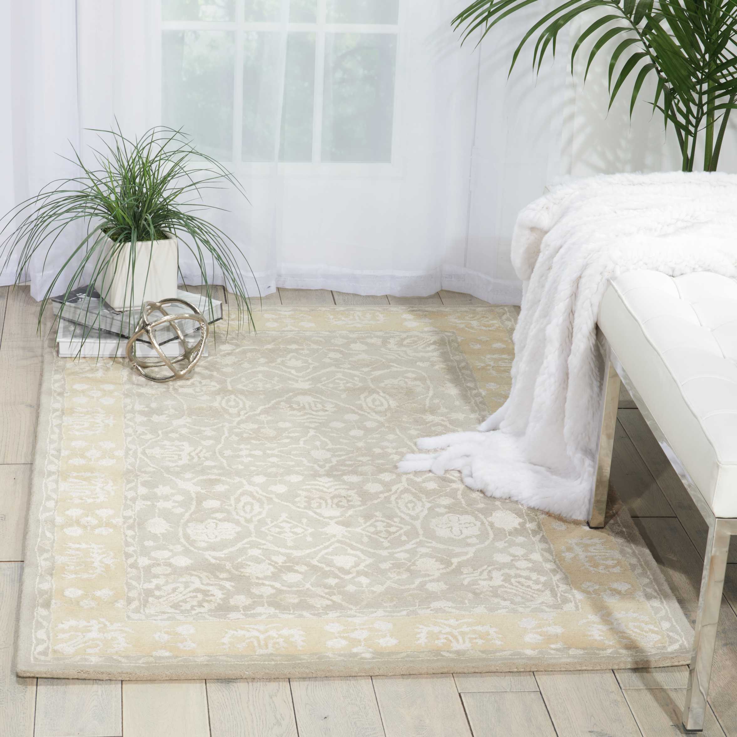 Nourison Symphony SYM09 Blue Mist Area Rug - Image 3