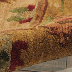Alternative view of Nourison Tahoe TA02 Gold Area Rug