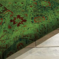Alternative view of Nourison Timeless TML06 Teal Area Rug