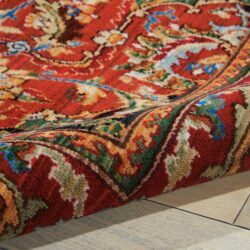 Alternative view of Nourison Timeless TML15 Red Area Rug