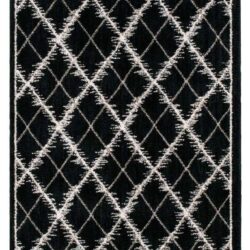 Nourison Tranquility TNQ01 Black Area Rug
