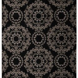 Nourison Tranquility TNQ03 Black Area Rug