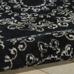 Alternative view of Nourison Tranquility TNQ03 Black Area Rug