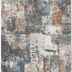 Nourison Tangra TNR06 Grey Multicolor Area Rug