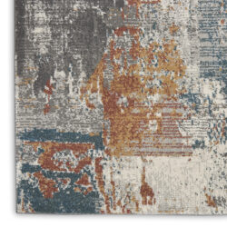 Alternative view of Nourison Tangra TNR06 Grey Multicolor Area Rug