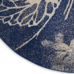 Alternative view of Nourison Tranquil TRA08 Beige Navy Area Rug
