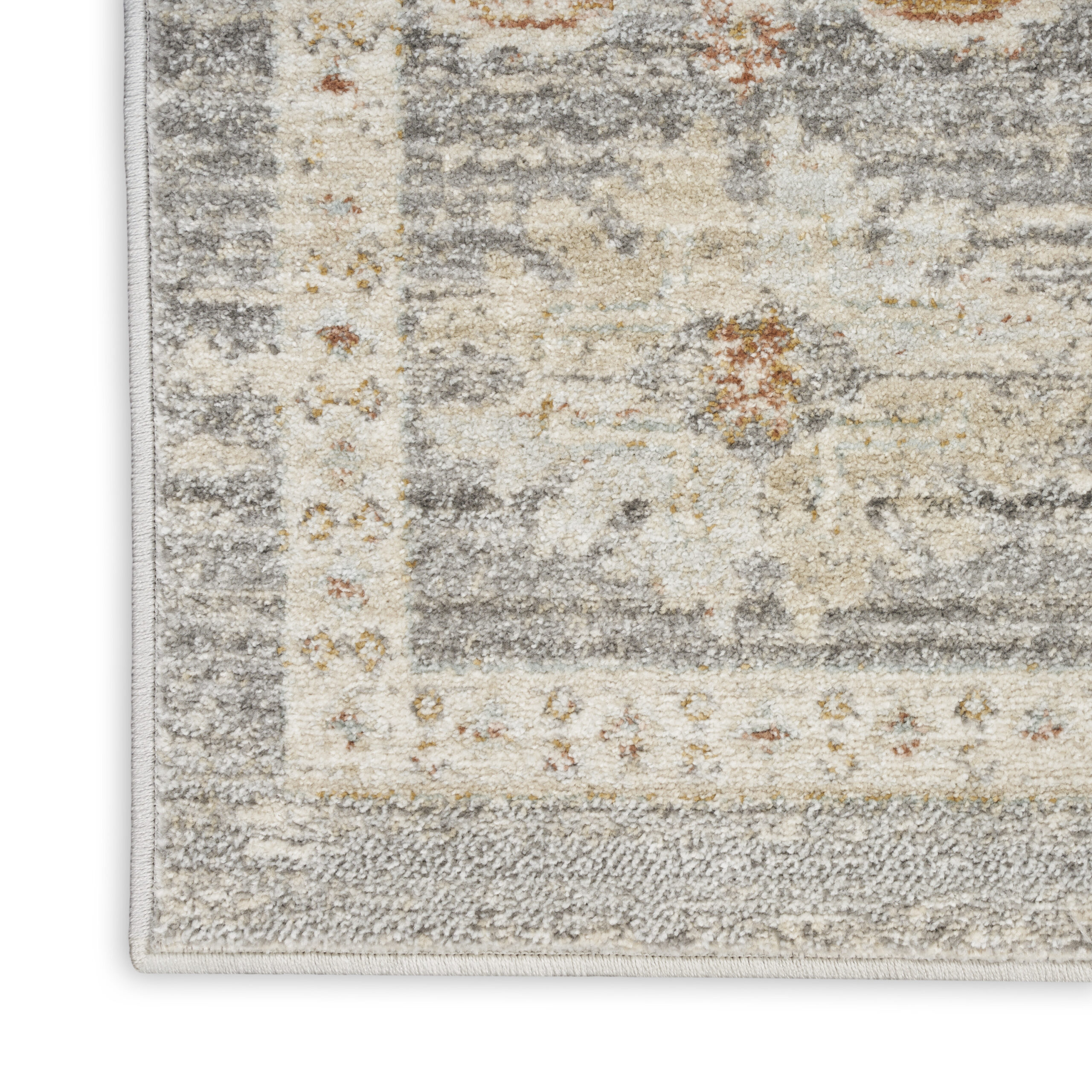 Nourison Traditional Home TRH01 Grey Area Rug - Image 2