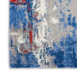 Alternative view of Nourison Twilight TWI20 Grey Blue Area Rug