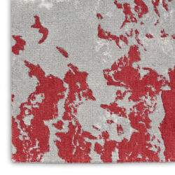 Alternative view of Nourison Twilight TWI21 Grey Red Area Rug