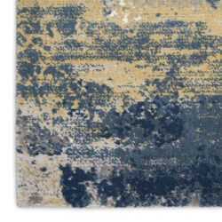 Alternative view of Nourison Twilight TWI22 Navy Gold Area Rug