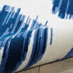 Alternative view of Nourison Twilight TWI23 Ivory Blue Area Rug