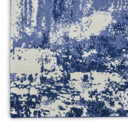 Alternative view of Nourison Twilight TWI24 Blue Ivory Area Rug