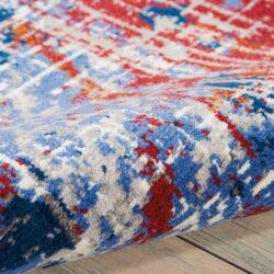 Alternative view of Nourison Twilight TWI25 Red/Blue Area Rug