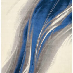 Nourison Twilight TWI28 Ivory Grey Blue Area Rug
