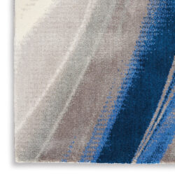 Alternative view of Nourison Twilight TWI28 Ivory Grey Blue Area Rug