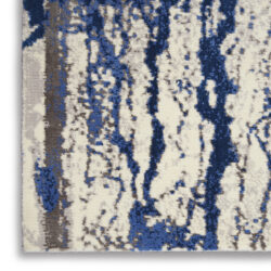 Alternative view of Nourison Twilight TWI29 Ivory Blue Area Rug