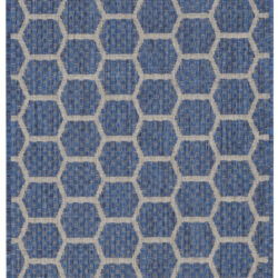 Nourison Twist Reversible TWS01 Blue Area Rug