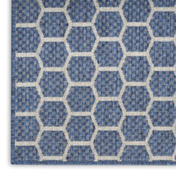 Alternative view of Nourison Twist Reversible TWS01 Blue Area Rug