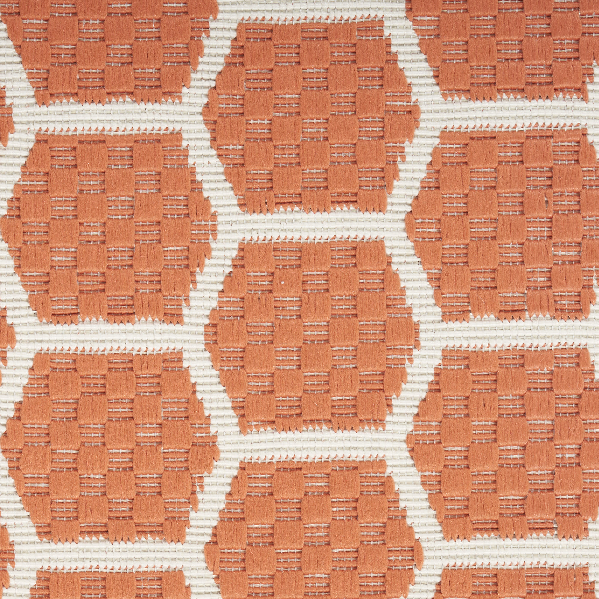Nourison Twist Reversible TWS01 Coral Area Rug - Image 4