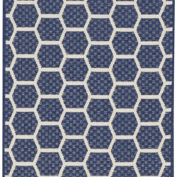 Nourison Twist Reversible TWS01 Navy Area Rug
