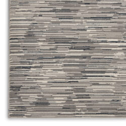 Alternative view of Michael Amini MA90 Uptown UPT01 Grey Ivory Area Rug