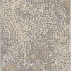Michael Amini MA90 Uptown UPT02 Beige Grey Area Rug