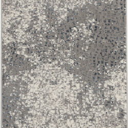 Michael Amini MA90 Uptown UPT02 Ivory/Grey Area Rug