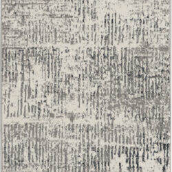 Michael Amini MA90 Uptown UPT03 Ivory/Grey Area Rug