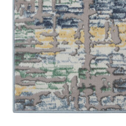 Alternative view of Nourison Urban Chic URC01 Grey Multicolor Area Rug