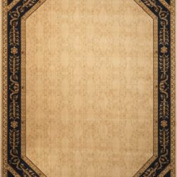 Nourison Vallencierre VA35 Beige Black Area Rug