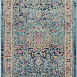 Nourison Vintage Kashan VKA01 Blue Area Rug