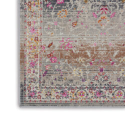 Alternative view of Nourison Vintage Kashan VKA01 Grey Area Rug