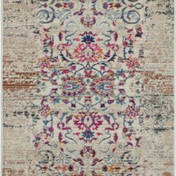 Nourison Vintage Kashan VKA02 Ivory Area Rug