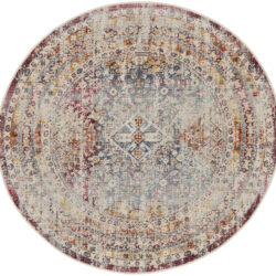 Nourison Vintage Kashan VKA09 Multicolor Area Rug