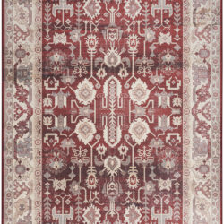 Nourison Vintage Home VNH02 Red Area Rug